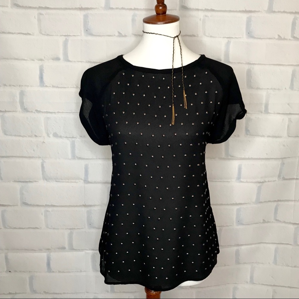 G R A H A M & S P E N C E R : Studded Top - image 1